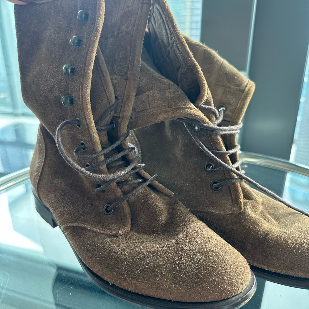 Carolina Herrera Dark Brown Suede women’s Boots